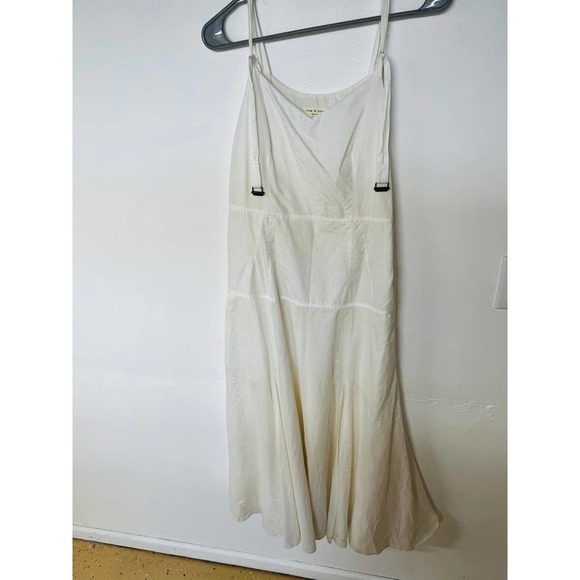 Rag & Bone New York White Midi Dress - Picture 3 of 6